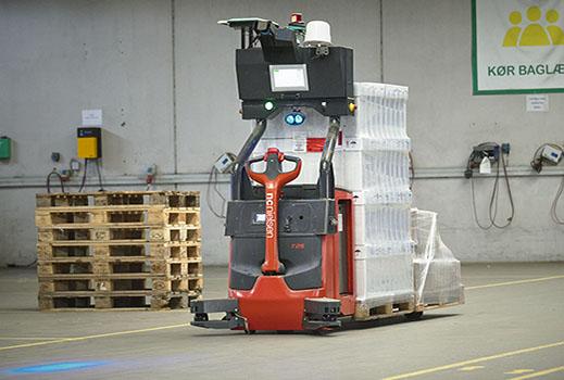 Bliv klar til industri 4.0 med den nyeste generation af førerløse truck .